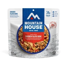 Mountain House Chicken Fajita Bowl | Freeze Dried Backpacking & Camping Food ...