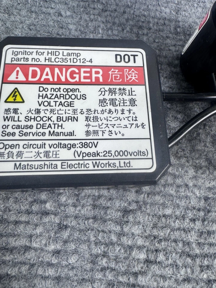 Acura TL 1999-2001 OEM Cabeza de xenón Luz Lastre Encendedor y bombilla Foto 4 de 4