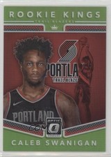 2017 Panini Donruss Optic Rookie Kings Lime Green Prizm /149 Caleb Swanigan 0c2