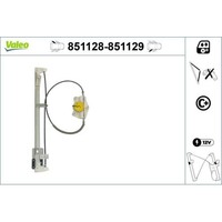 1X Fensterheber Valeo 851128 Passend FüR Vw
