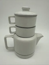 Toscany Collection Tea Set Stackable Made In Japan