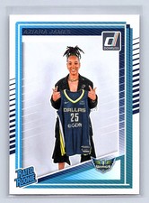 Aziaha James 2025 Donruss WNBA #95 Rated Rookie