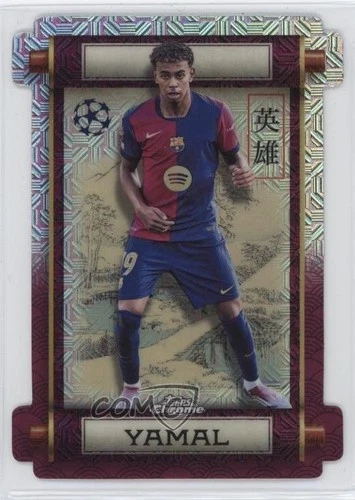 2024-25 Topps UEFA Club Competitions Japan Edition Lamine Yamal #HR-4 0dj8
