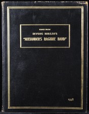 IRVING BERLIN - INSCRIBED BOOK SIGNED 1938