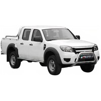 Stahl Seitenschweller Schwellerrohre FüR Ford Ranger Double Cab 2009-2011 Grau
