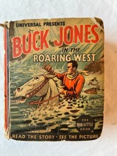 1935 Buck Jones in the Roaring West by Ray Taylor Big Little Book 1174