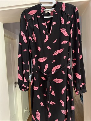 Diane von Furstenberg Seide Kleid Gr.S