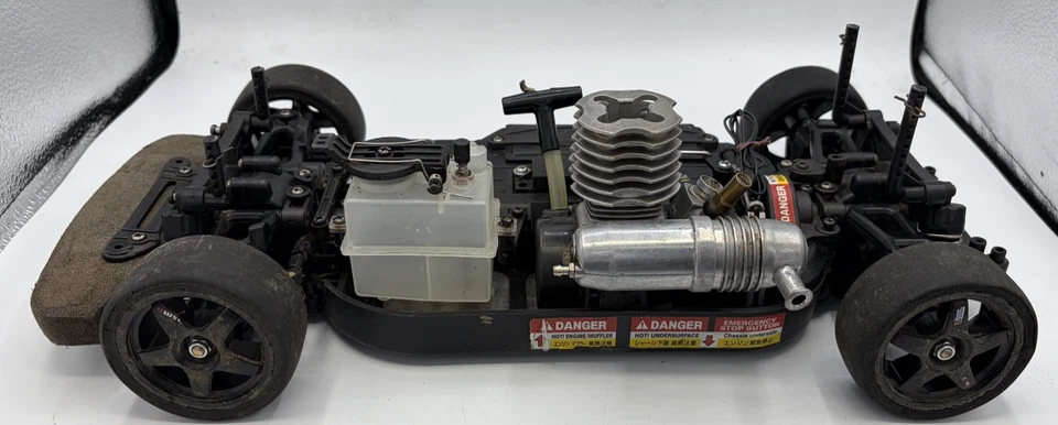 For parts Tamiya TGS chassis with engine and servomotors - image 3 of 4