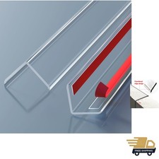 Versatile Clear Corner Guard Protectors, 31.5  x 1.18  - Easy Install 2PCS Set