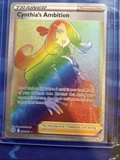 Pokémon TCG Cynthia’s Ambition 178/172 Brilliant Stars Secret Rare NM