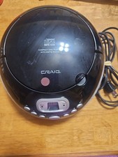 Craig Portable CD Player Boombox With Am/Fm Radio CD6918 Tested And Works