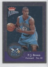 2003-04 Fleer Platinum Platinum Finish 79/100 PJ Brown #58 0nr3