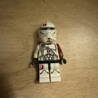 LEGO Star Wars BARC Clone Trooper Minifigure with Blaster Red, 75037