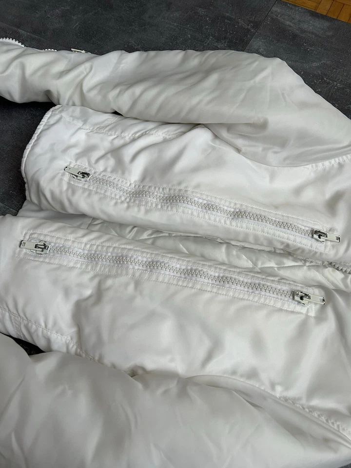 Maison Margiela MM6 AW19 5 Zip Puffer Jacket - Image 3 of 4