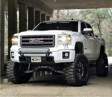 Claw Headlight Rip Rips Stickers Decals Fit 2005 - 2025 Chevy Gmc Truck Sierra