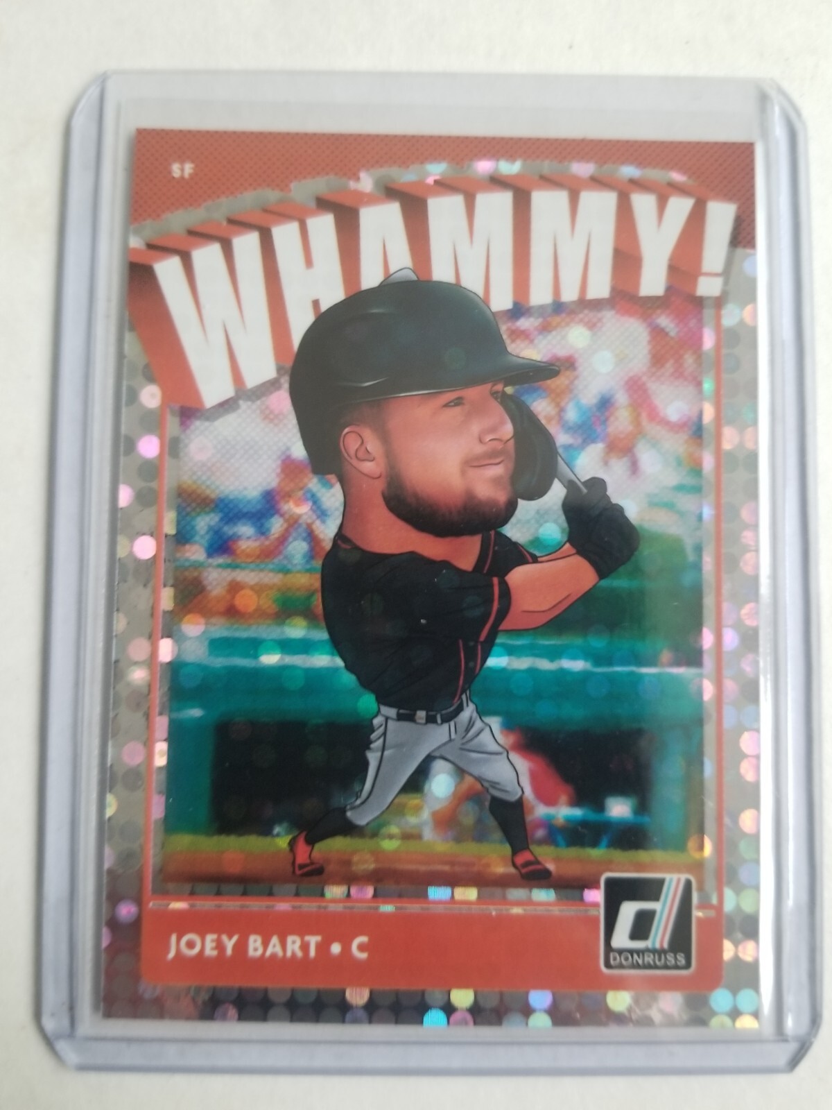 2021 Donruss Joey Bart Whammy Rookie RC  - Giants SSP/case hit