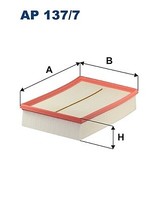Filtron AP137/7 Luftfilter FüR Interstar NV400 Master 2.3D Electric 02.10-