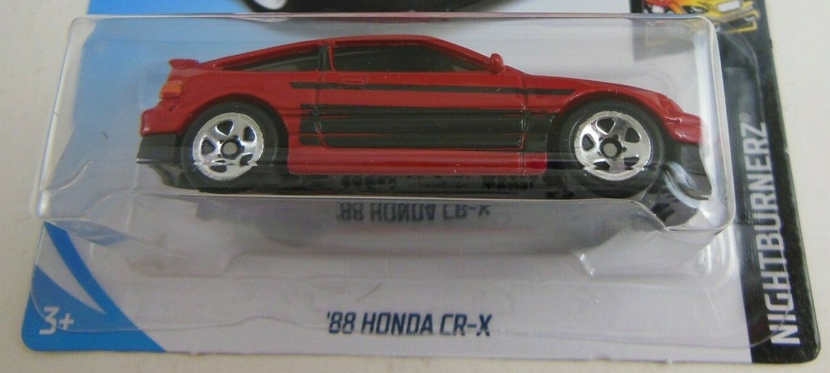 88 Honda CR-X Hot Wheels TAMPO ERROR Misprint NEW Sealed Red Black