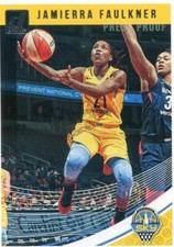 2019 Panini Donruss WNBA JAMIERRA FAULKNER #50 SILVER PRESS PROOF /199 SKY