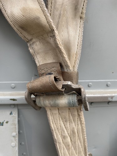 Vintage Weber Aircraft Seat Belts for Hot Rat Rod Ford Korean/Vietnam Era 1955 - Picture 18 of 24