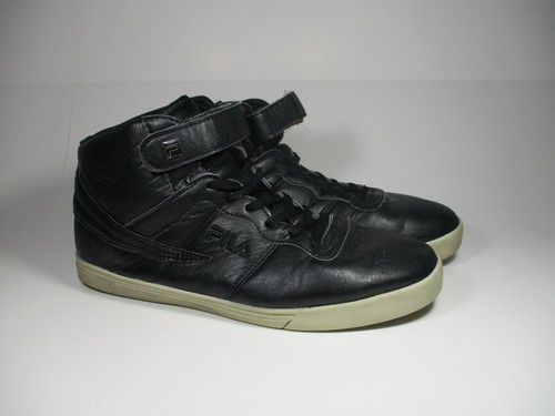 high top black fila