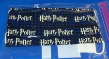 USA Made Cotton Pleated Adult 1-SZ Face Mask Harry Potter