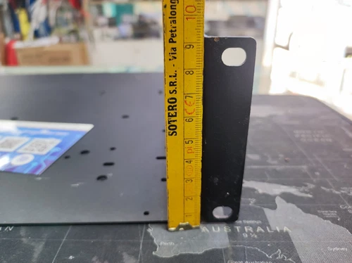 RIPIANO PER ARMADI RACK 19'' UNIVERSALI PROFONDO 375mm ALTO 92mm LARGO 482mm