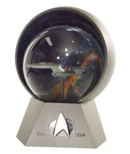 USS ENTERPRISE MUSICAL HALODOME - Special Commemorative Edition 1887-1994 NIB