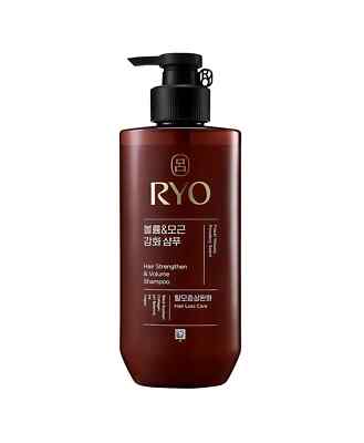 Ryo Black Volume & Root Strengthening Shampoo 480ml   Hair Loss Relief | Korea