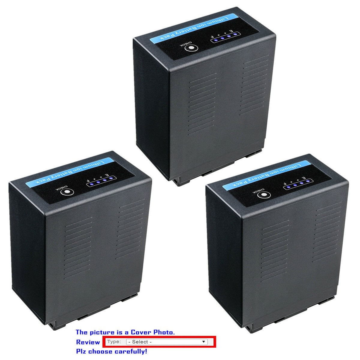 Kastar Replacement Battery Pack for CGA-D54 & Panasonic AG-AC90 AG