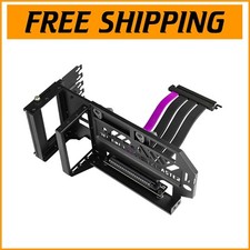 Effortless Vertical GPU Card Holder with Premium Riser Cable - Fits All Cases