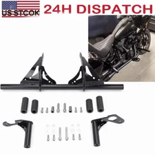 Front Rear Engine Guard Crash Bar For Harley  Street Bob FXBBS FXBB 2018-2024