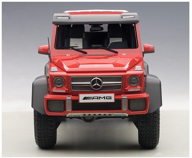 Autoart Mercedes Benz G63 1:18 Diecast Vehicle - Red (76304) for