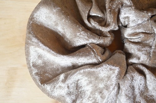Scrunchie grand porte tresse BEAUCOUP de couleurs panne velours fait main années 90 - Photo 32/33