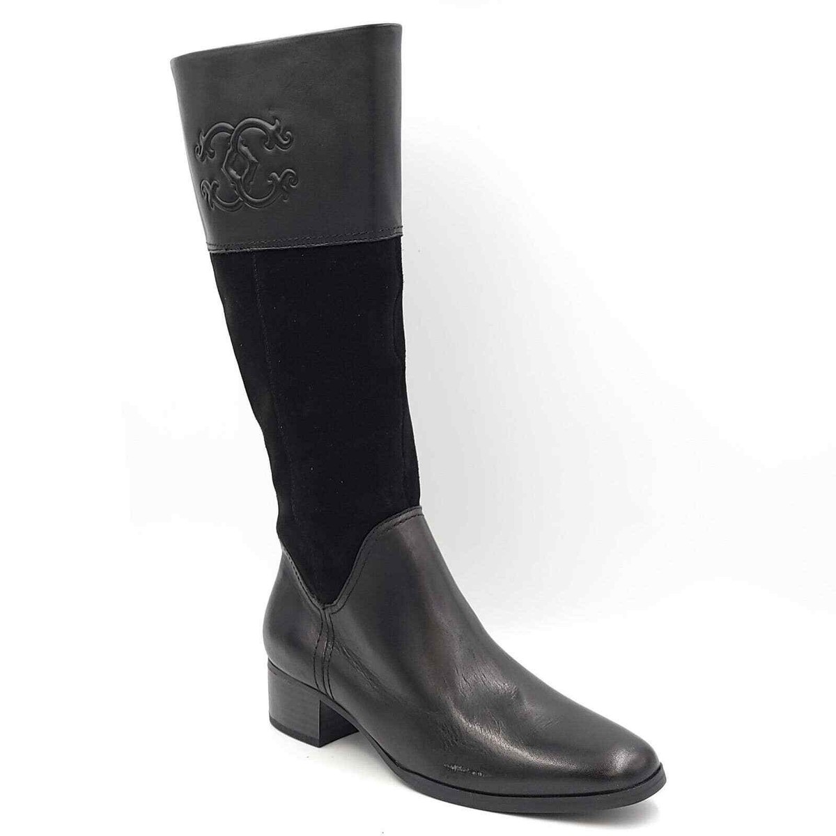 Wonder Women Knee High Riding Boots Mira Size US Black