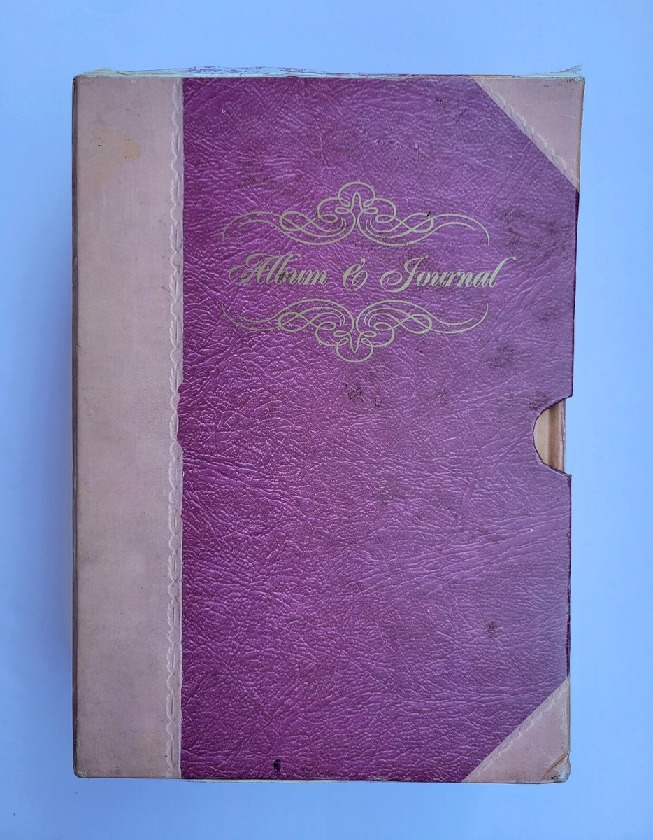 フォトブック VINTAGE 1998 PHOTOGRAPH ALBUM AND DAILY JOURNAL BY DS-MAX | eBay