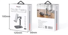 New Yesido Desktop Angle Adjustable Mobile Phone Stand Holder Tablets, Black