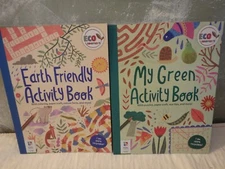 Eco Zoomers Earth Friendly 2 Activity Books Hinkler Explore-My Green & Earth