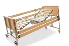 Pflegebett *NIEDRIGER EINSTIEG* Krankenpflegebett  DALI Seniorenbett elektrisch