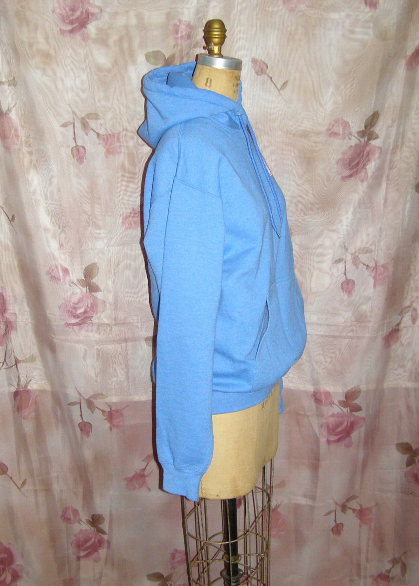 HOME DEPOT Size M 8-10 Women's blue hoodie UNISEX View 3