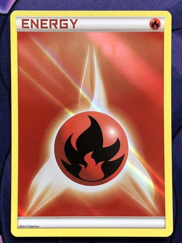 Fire Energy - Black And White - Reverse Holo - 2013 Pokémon NM + NEAR MINT