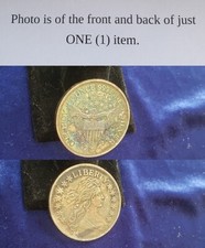 Draped Bust Dollar 1 Troy Oz .999 Fine Silver Round Blue Toned 24849 95.00 per troy oz
