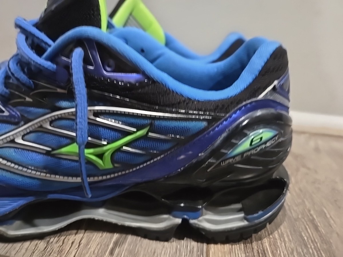 Mizuno Wave Prophecy 6 Men's Size 9 Blue/Green RARE AUTHENTIC