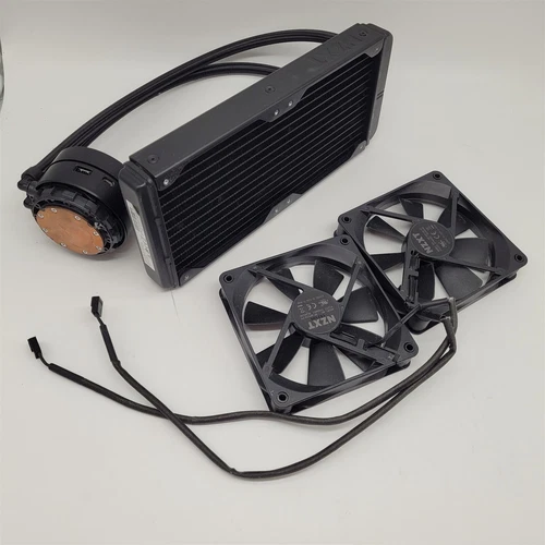 NZXT Kraken 240 - 240mm AIO CPU Liquid Cooler - Black [RL-KN240-B1]