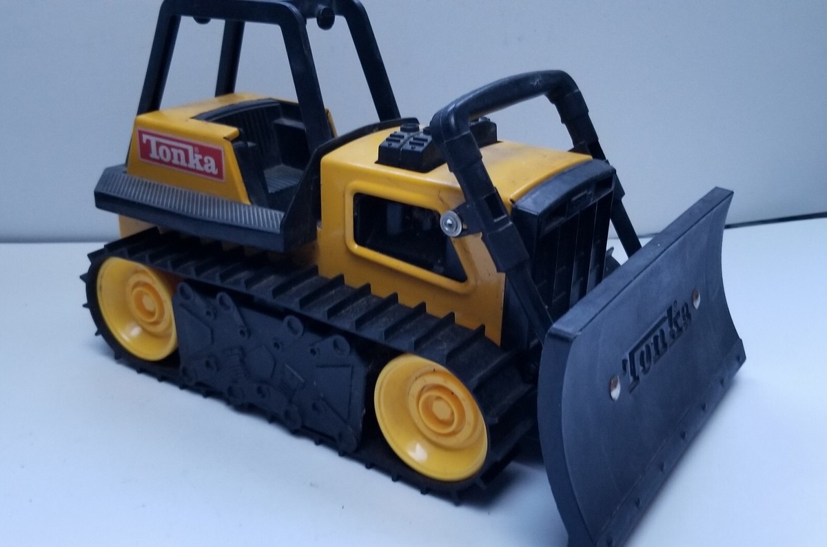 RETRO TONKA CLASSIC STEEL BULLDOZER CONSTRUCTION HEAVY MACHINERY