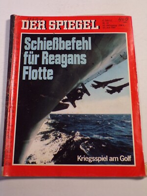 Der Spiegel Magazine 27. Juli 1987, Kriegsspiel am Golf - 062623JENON-42