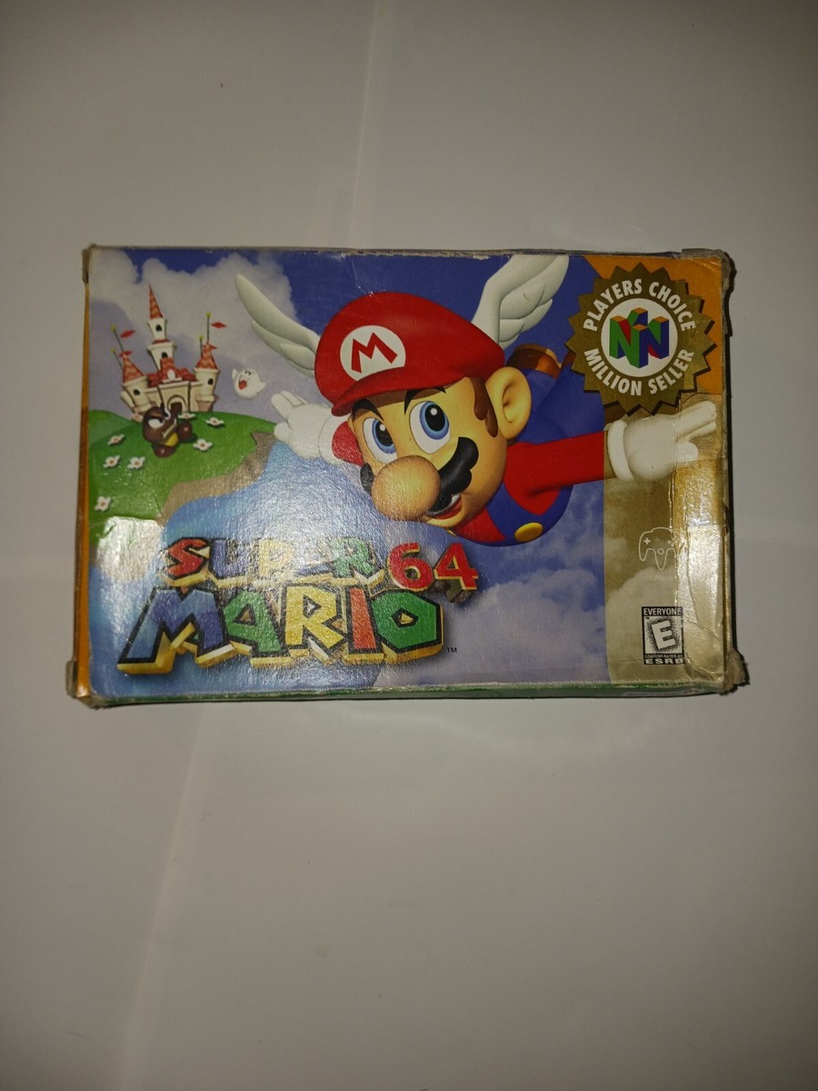 Super Mario 64 Players Choice Nintendo 64 N64 Video Game Complete
