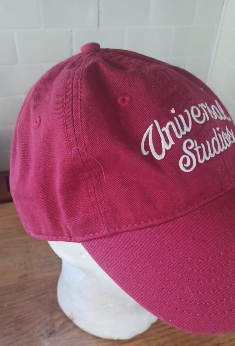 Universal Studios Hat Embroidered Lettering Red C… - image 2