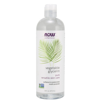 Now Foods, Vegetable Glycerine, 100% Pure, 473ml - Blitzversand