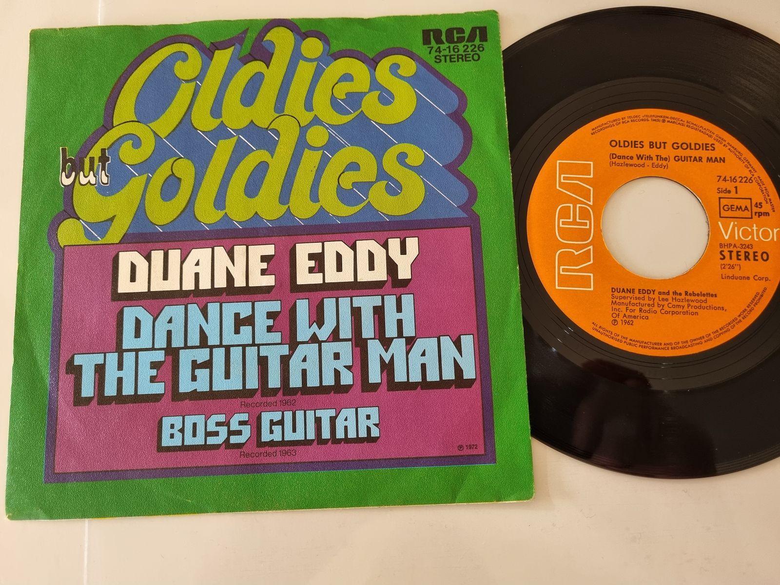 7"" Single Duane Eddy - Dance with the guitar man/ Boss guitar Vinyl Germany